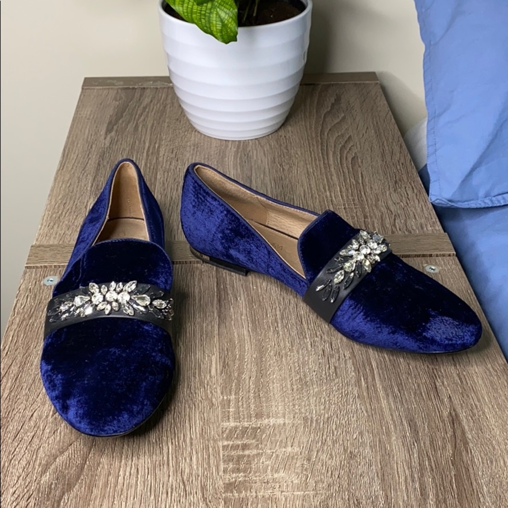 Yosi Samra Pippa Velvet Flats